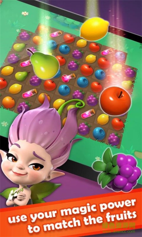 瘋狂水果傳奇游戲(FruitManiaSaga) v1.0 安卓版 1