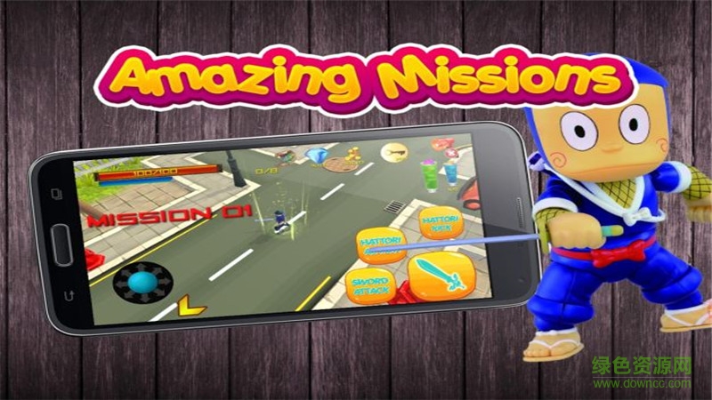 忍者的戰(zhàn)斗(Hattori Fighting Game) v1.1 安卓版 0