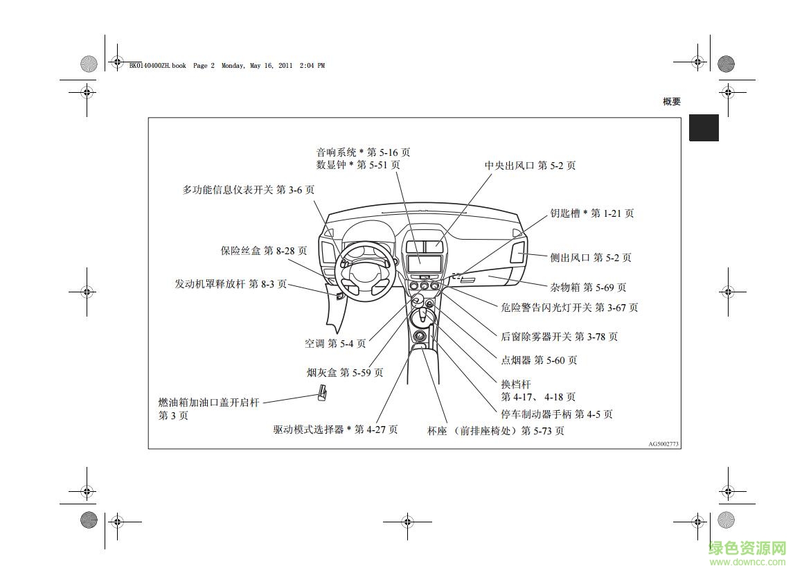 三菱勁炫使用說明書 電子版 0