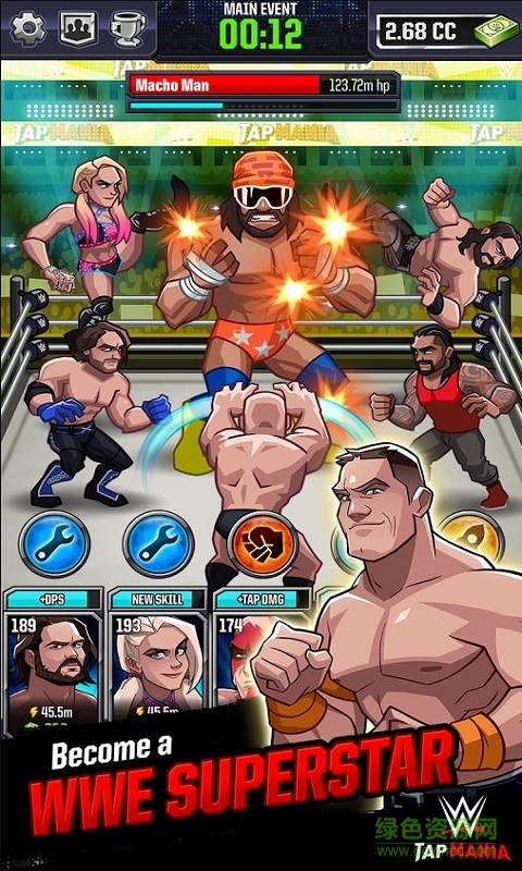 wwe狂熱摔跤 v1.0 安卓版 1