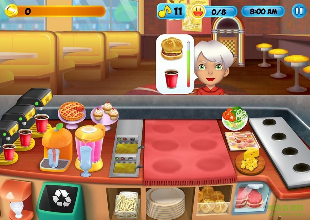 我的漢堡店2免費(fèi)版(My Burger Shop 2) v1.2.5 安卓中文版 0