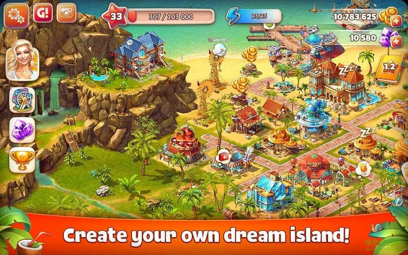 天堂島2漢化版(Paradise Island 2) v6.2.1 安卓版 2