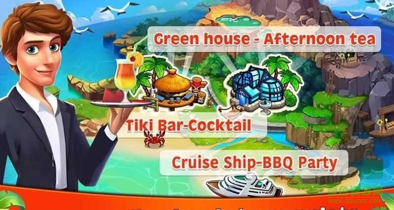 海島大廚中文修改版(Restaurant Island) v42.0.0 安卓版 3