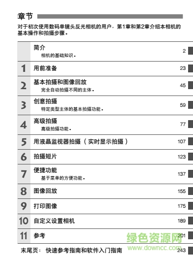 佳能550d使用說明書 官方簡體中文版 0