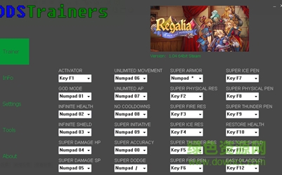 王權(quán)君與民修改器24項(xiàng)修改器 v1.04 綠色版 0