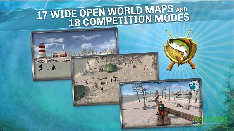 冰湖釣魚手機(jī)版(Ice Lakes) v1.650 安卓版 1