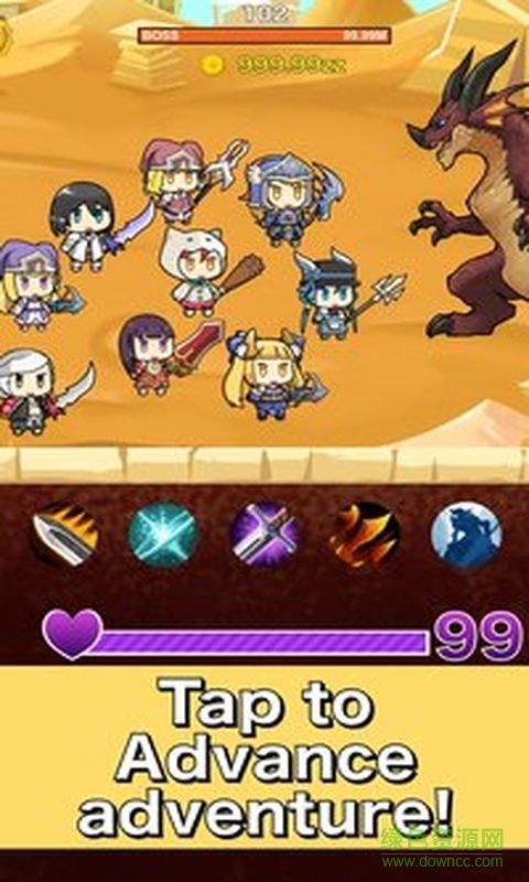 點(diǎn)擊的英雄內(nèi)購(gòu)(Clicker Heroes) v2.2 安卓無(wú)限金幣版 2
