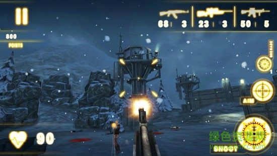 狙擊手之殤無限子彈手雷版(3D Arctic Sniper) v1.0 安卓?jī)?nèi)購版 3