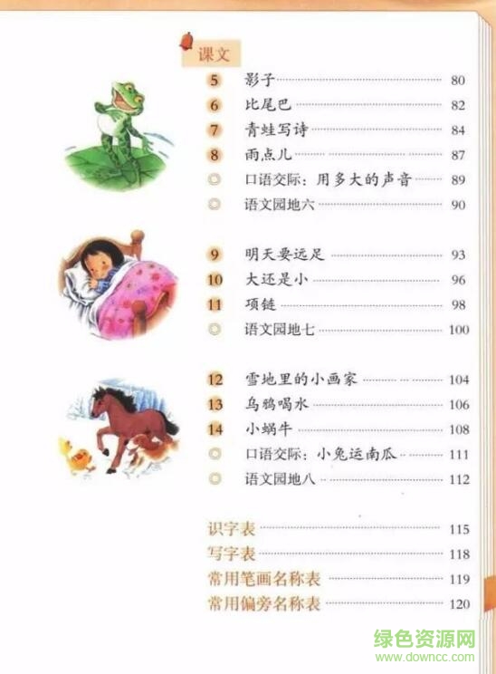 部編版小學(xué)一年級(jí)上冊(cè)語文課件