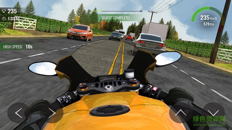 摩托車賽2無限金幣版 v1.4 安卓版 0