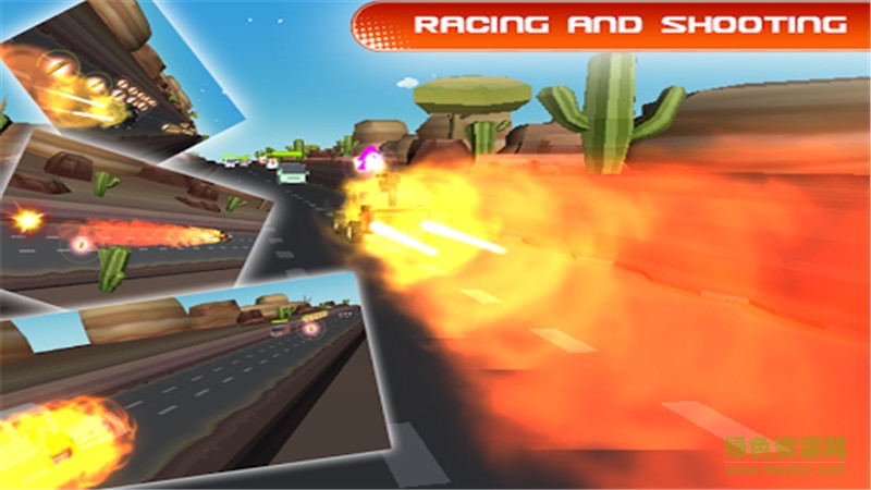 賽車射擊3d(Racing Car Shooter 3D) v1.0 安卓版 0