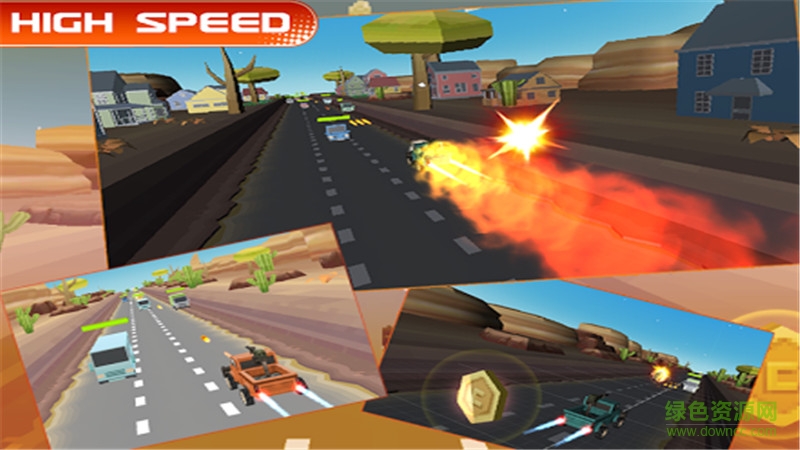 賽車射擊3d(Racing Car Shooter 3D) v1.0 安卓版 1
