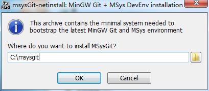 msysgit 64/32位 0