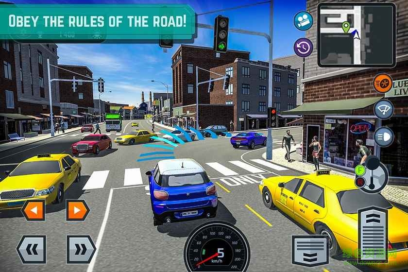 駕校模擬游戲中文版(Car Driving School Simulator)2