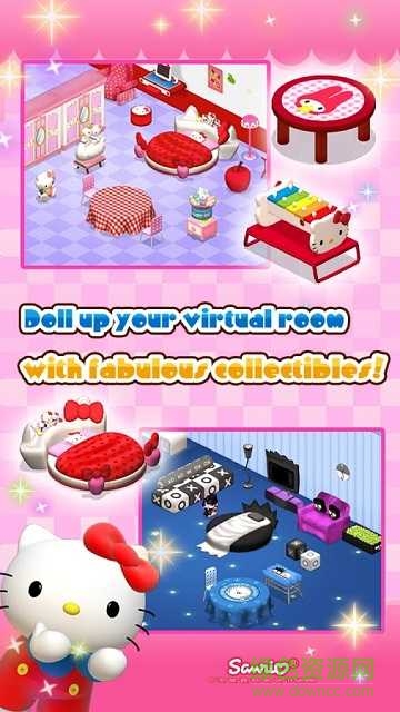 凱蒂貓寶石城(HelloKitty JewelTown) v1.1.7 安卓無(wú)限金幣鉆石版 1