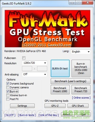furmark 烤機(jī)