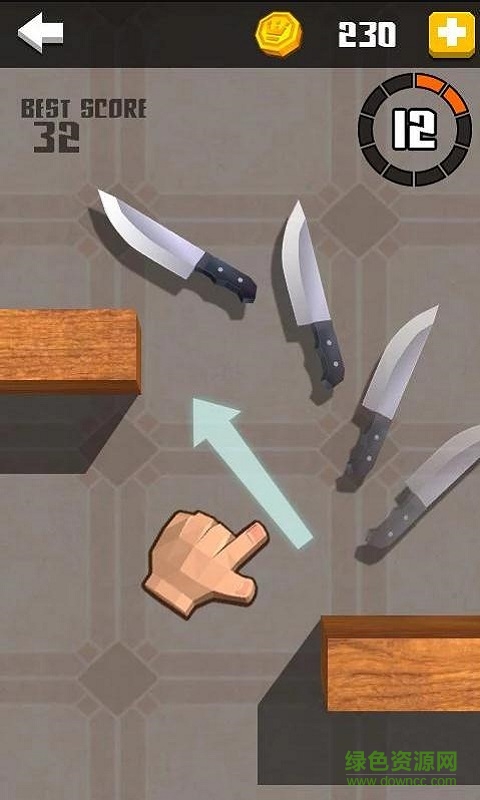 飛刀挑戰(zhàn)無限金幣版 v1.0.2 安卓全部飛刀解鎖版 1