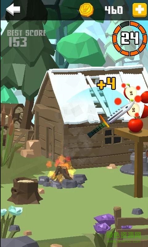 飛刀挑戰(zhàn)無限金幣版 v1.0.2 安卓全部飛刀解鎖版 2