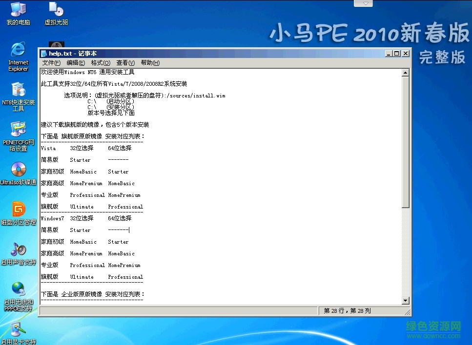 小馬pe2010完整版0