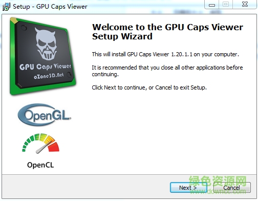 顯卡診斷識別工具(GPU Caps Viewer) v2.2.0 官方版 0