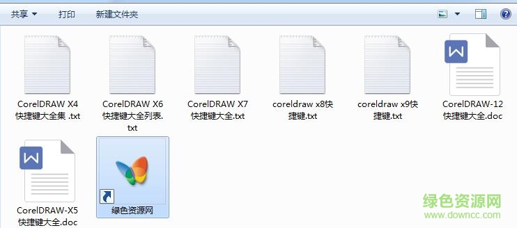 coreldraw常用快捷鍵大全