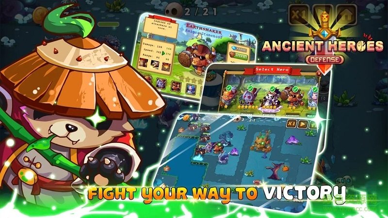 古代英雄防御中文 v1.0.2 安卓無(wú)限鉆石版 1