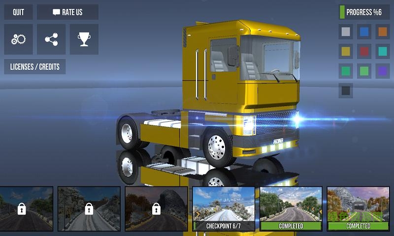 真實高速卡車模擬駕駛手機(jī)版 v1.2 安卓版 1