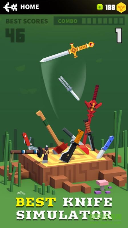旋轉(zhuǎn)小刀(Flippy Knife) v1.0 安卓版 0