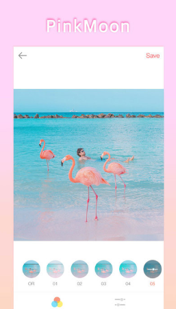 pinkMoon濾鏡相機1