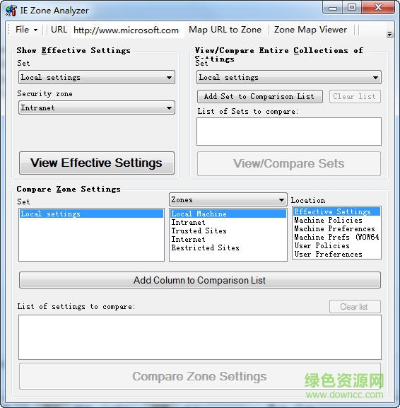 IE安全分析器(IEZoneAnalyzer) v3.5.0.5 免費(fèi)版 0