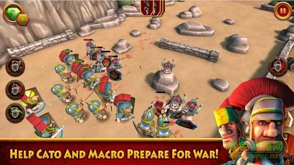 兩個(gè)羅馬士兵漢化版(Cato and Macro) v2.0.5 安卓版 1