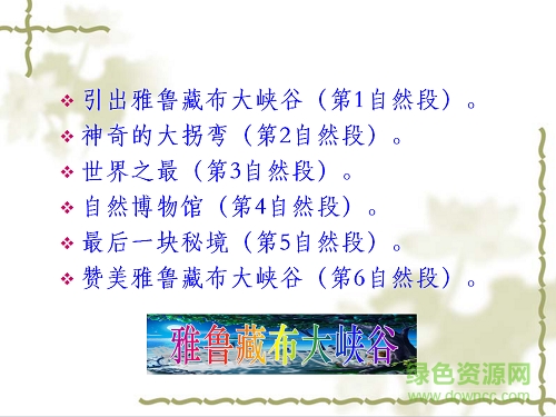 雅魯藏布大峽谷