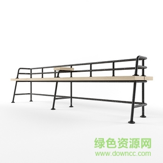 下得樂(lè)3d模型