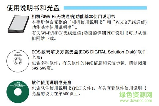 佳能5d4電子說明書