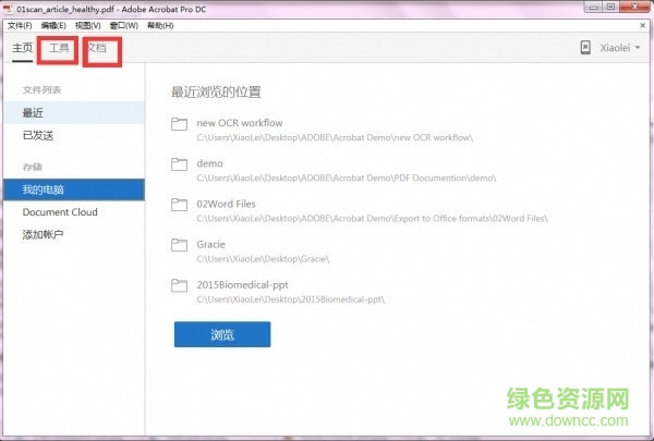 adobe reader pro dc 2017中文版 v17.009.20044 精簡綠色版 2