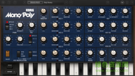 KORG iMono/Poly軟件 v1.0 安卓免費(fèi)版 1