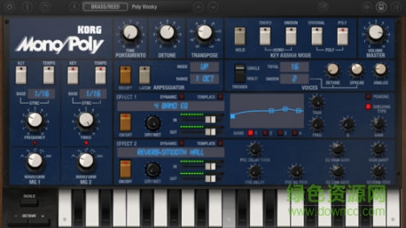 KORG iMono app