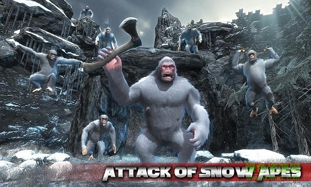 獸人雪山猩猩中文版(MountainBeastYetiApesSurvival) v1.4 安卓版 1