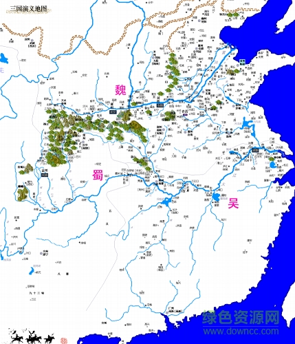 三國(guó)演義地圖pdf