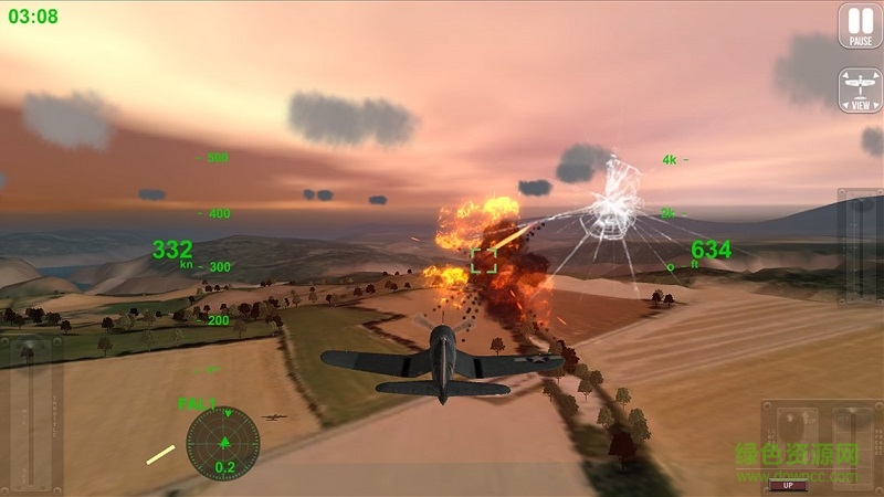 戰(zhàn)機(jī)著陸中文版 v2.0.3 安卓全飛機(jī)解鎖版 2