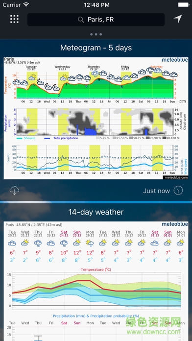 天氣meteoblue app v176 安卓版 2