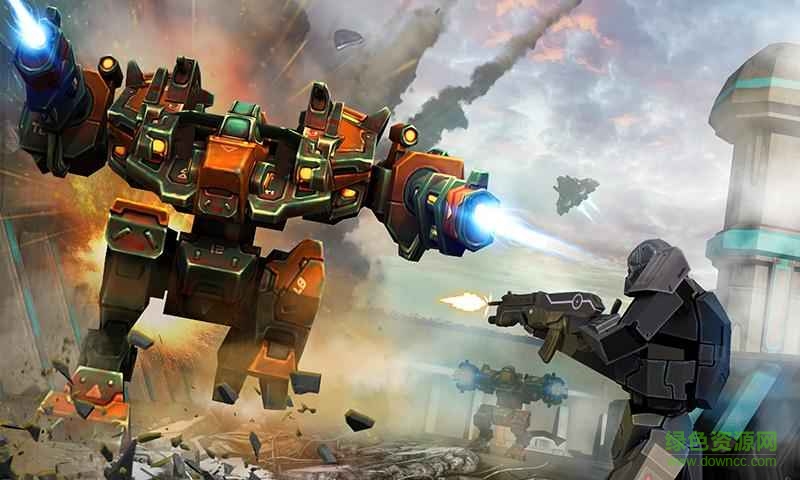 戰(zhàn)爭機器戰(zhàn)場模擬器2017(Robot Epic War 2017 : Action Fighting Game) v1.8 安卓版 1