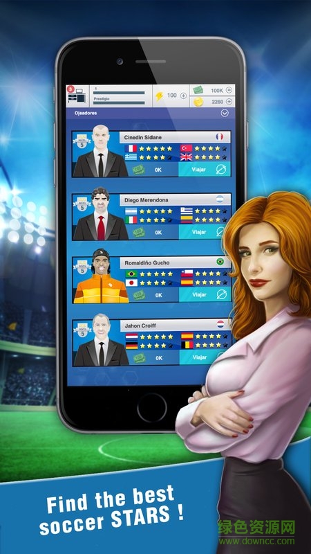 世界足球經(jīng)紀(jì)人手游(Soccer Agent) v1.0.0 安卓版 2