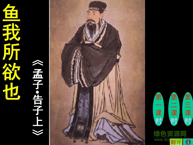 魚我所欲也ppt課件