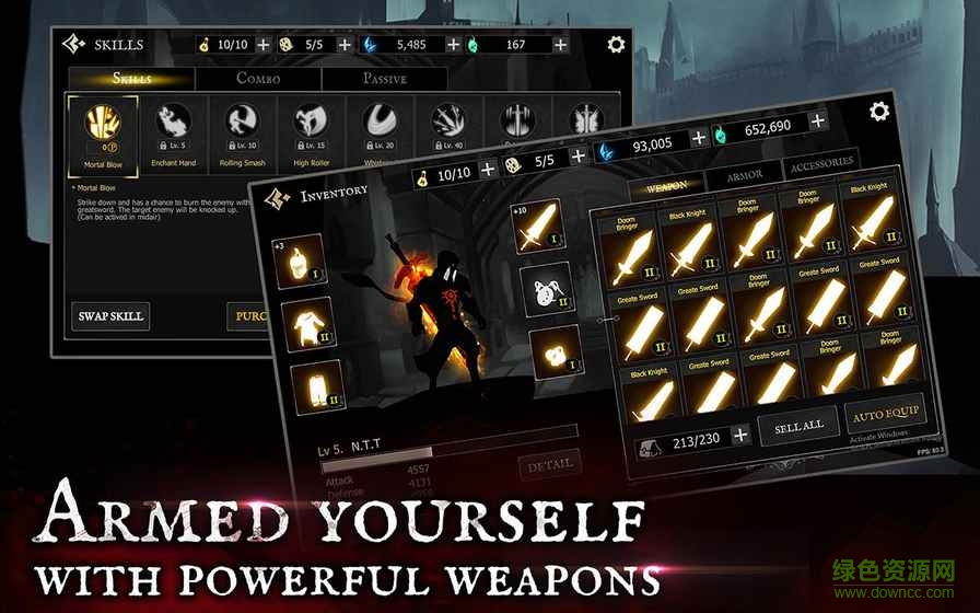 死亡之影黑暗騎士修改內(nèi)購版 v1.12.6.0 安卓無限鉆石版 1