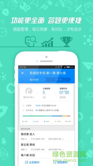 101貝考注冊會(huì)計(jì)師 v7.0.5 安卓版 2