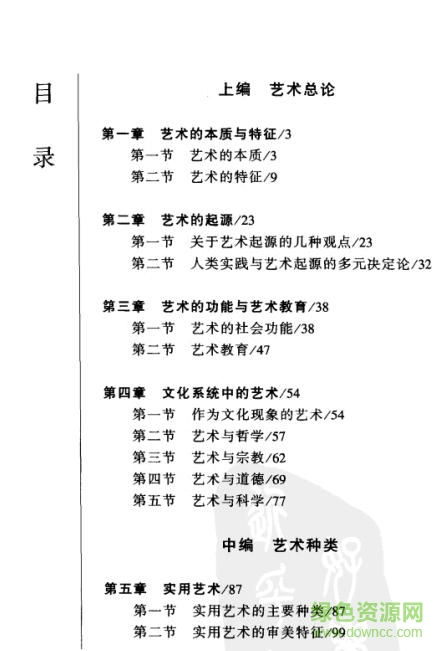 藝術(shù)學(xué)概論pdf