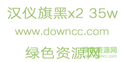 漢儀旗黑X2 35W