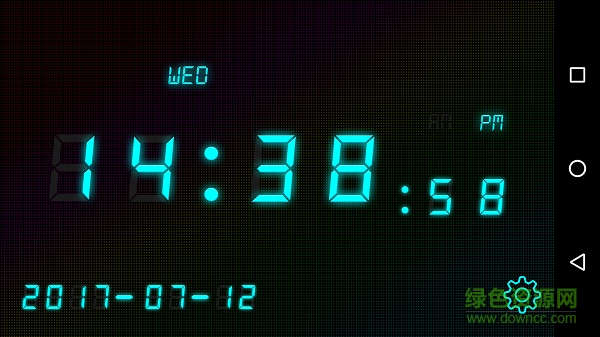 led數(shù)字桌面時鐘hd