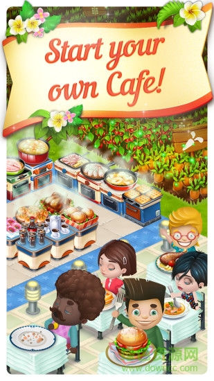 開心咖啡館happy cafe v1.3.4 安卓無限金幣版 0